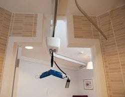 Is there a law regarding noise from ceiling hoists?