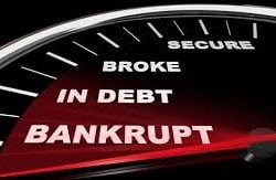 Making a tenant bankrupt?