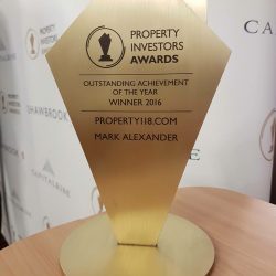 Property118 Win Outstanding Achievement of the Year 2016 at the Property Investor Awards