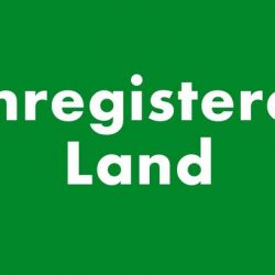 How do I purchase unregistered land?