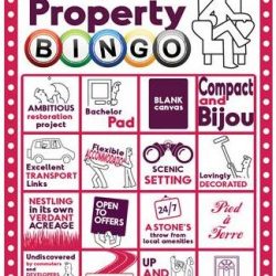 Estate Agent Property Bingo sweeping the nation