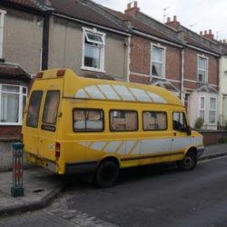 Growing Trend of people living in Vans in Bristol