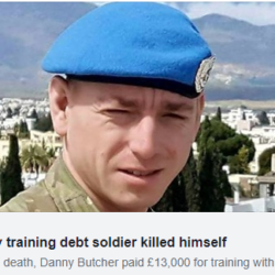 Soldier On Property Training Course Committed Suicide