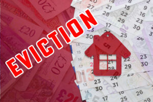 eviction, arrears