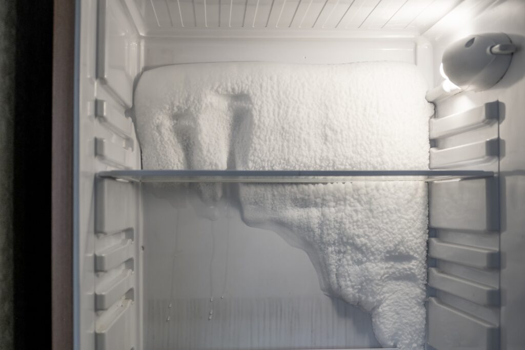 Tenant deductions for defrosting a large freezer?