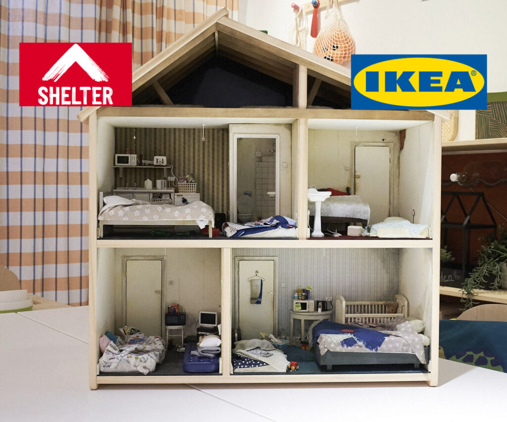 IKEA and Shelter unveil Dollhouse highlighting realities of temporary accommodation