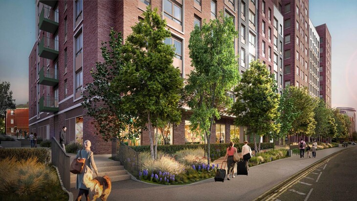 John Lewis unveils plans for 215 BTR homes