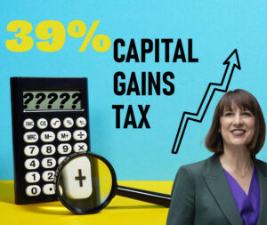 Picture of Rachel Reeves who could hike capital gains tax to 39%