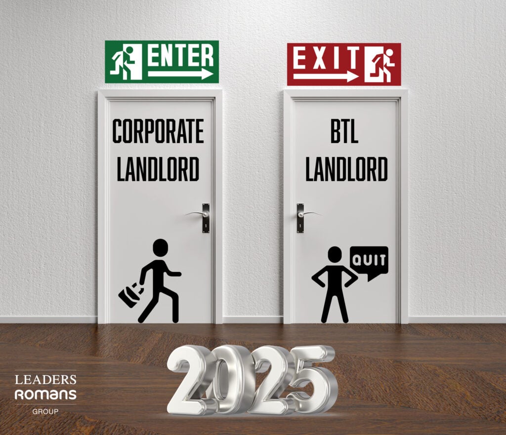 Corporate landlords replacing private buy to let landlords