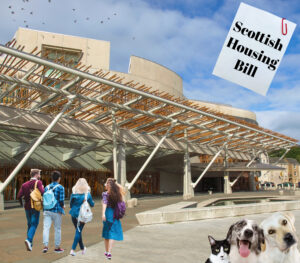 Scottish housing bill students and pets