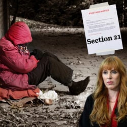 Angela Rayner slams Section 21 evictions as cause of homelessness