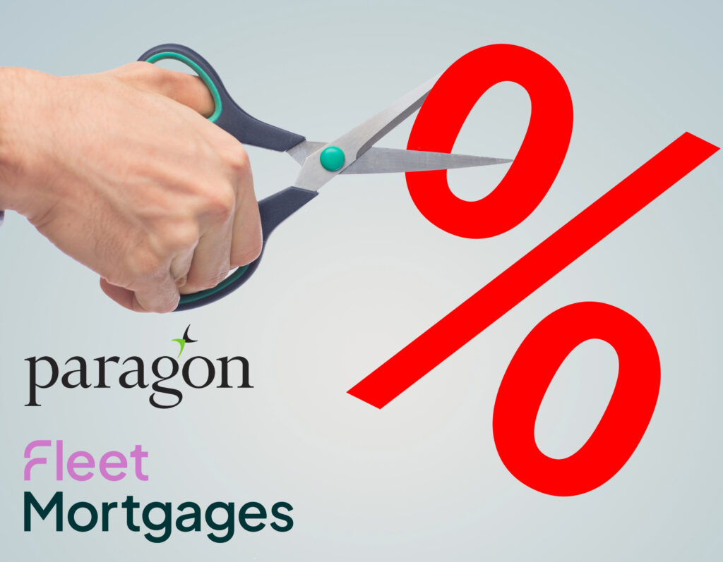 Paragon and Fleet cut BTL mortgage rates